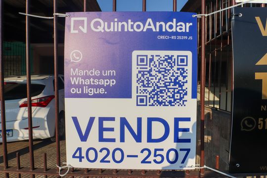 Plaquinha de casa à venda com 3 quartos, 120m² em Santa Rosa de Lima, Porto Alegre