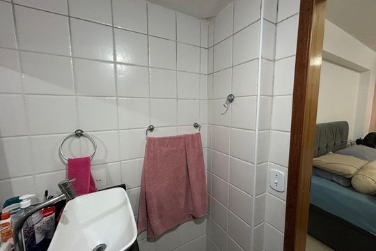 Banheiro da Suíte de apartamento à venda com 2 quartos, 67m² em Engenho de Dentro, Rio de Janeiro