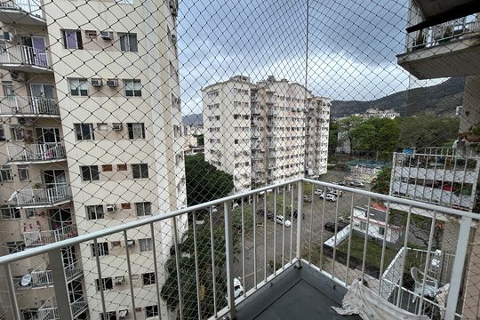 Varanda da Sala de apartamento à venda com 2 quartos, 67m² em Engenho de Dentro, Rio de Janeiro