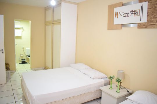 Suíte de apartamento para alugar com 1 quarto, 48m² em Centro, Ribeirão Preto