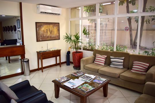 Área comum de apartamento para alugar com 1 quarto, 48m² em Centro, Ribeirão Preto