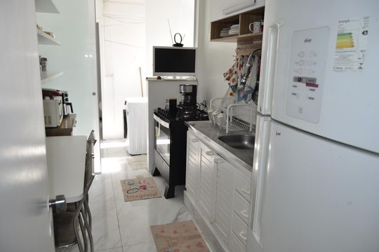 Cozinha de apartamento à venda com 2 quartos, 68m² em Engenho Novo, Rio de Janeiro