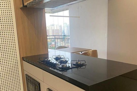 Cozinha de apartamento à venda com 2 quartos, 75m² em Jardim São Paulo, São Paulo