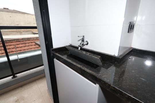 Área de Serviço de apartamento para alugar com 2 quartos, 45m² em Vila Fernandes, São Paulo