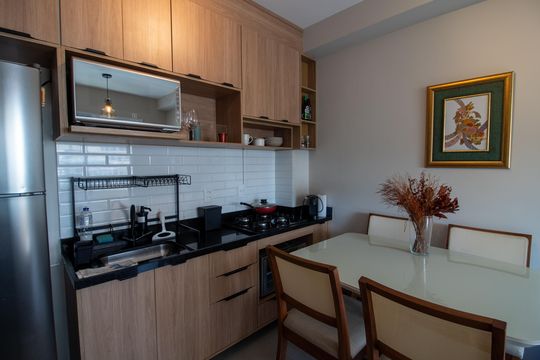 Cozinha de apartamento para alugar com 2 quartos, 41m² em Butantã, São Paulo