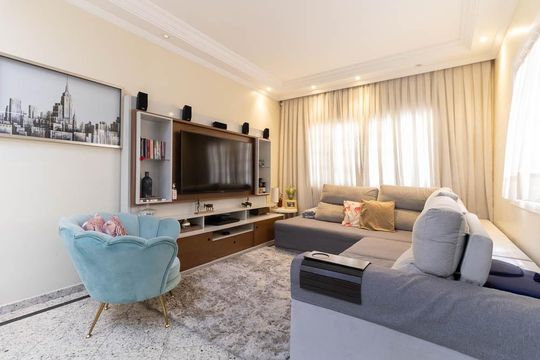 Sala de casa à venda com 4 quartos, 156m² em Vila Moinho Velho, São Paulo