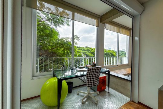 Varanda do Quarto de apartamento à venda com 3 quartos, 242m² em Jardim Paulista, São Paulo