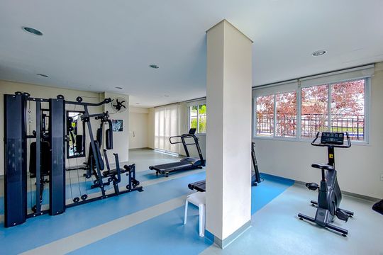 Área comum - Academia de apartamento à venda com 2 quartos, 60m² em Vila Bertioga, São Paulo