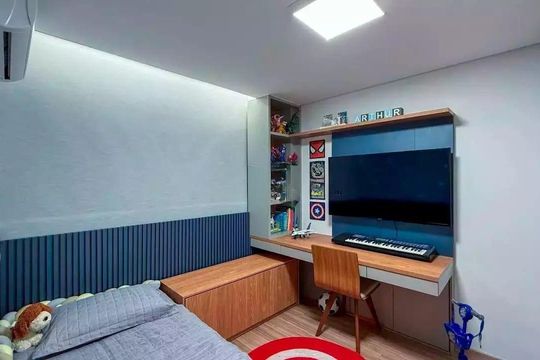 Suíte 2 de apartamento à venda com 2 quartos, 185m² em Sion, Belo Horizonte