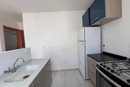 Cozinha de apartamento à venda com 2 quartos, 42m² em Feitoria, São Leopoldo