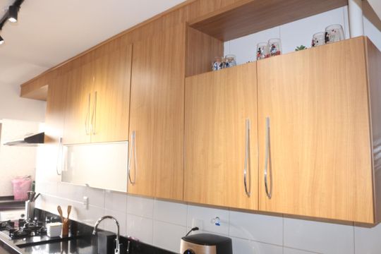 Cozinha de apartamento à venda com 3 quartos, 105m² em Santa Paula, São Caetano do Sul