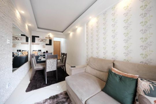 Sala de apartamento à venda com 2 quartos, 55m² em Jardim Belem, São Paulo