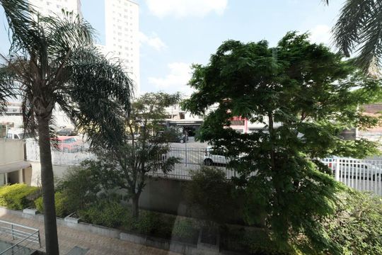 Sacada vista  de apartamento à venda com 2 quartos, 55m² em Jardim Belem, São Paulo