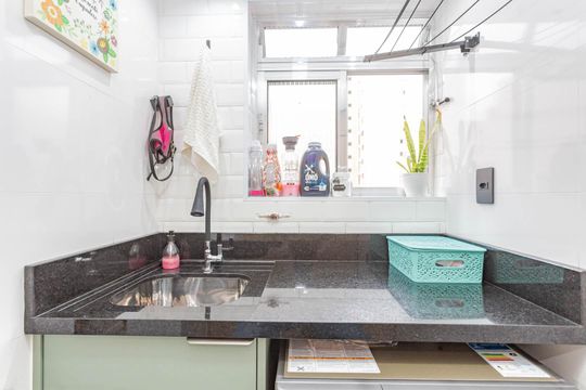 Área de Serviço de apartamento à venda com 3 quartos, 63m² em Vila Moraes, São Paulo