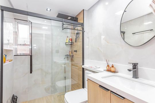 Banheiro de apartamento à venda com 3 quartos, 63m² em Vila Moraes, São Paulo