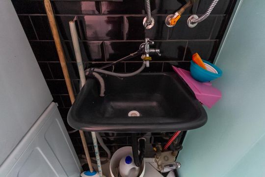 Área de Serviço de apartamento à venda com 3 quartos, 67m² em Baeta Neves, São Bernardo do Campo