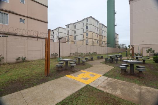 Área comum de apartamento para alugar com 2 quartos, 42m² em Fátima, Canoas