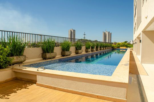 Área comum de apartamento para alugar com 2 quartos, 57m² em Setor Crimeia Oeste, Goiânia