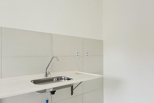 Cozinha de apartamento à venda com 2 quartos, 46m² em Jardim Boa Esperança, Campinas