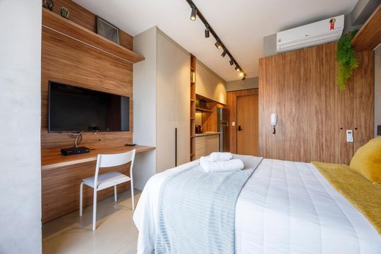 Studio de kitnet/studio à venda com 1 quarto, 22m² em Jardim das Acácias, São Paulo