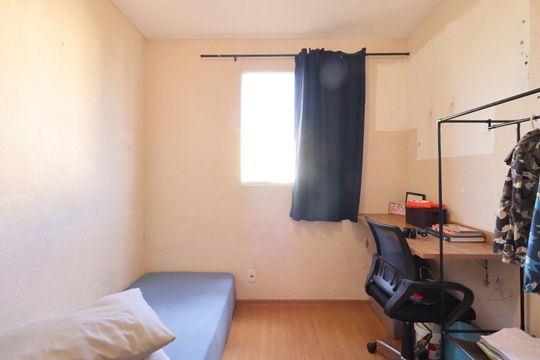 Quarto 1 de apartamento para alugar com 2 quartos, 46m² em Jardim Ouro Branco, Ribeirão Preto