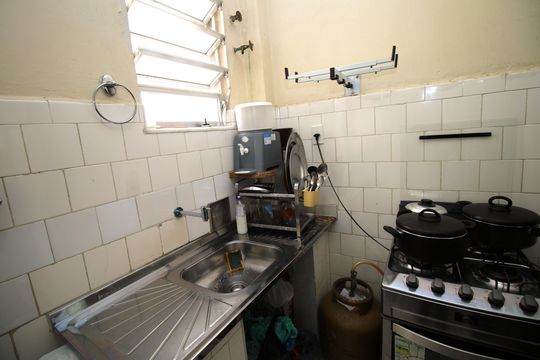 Cozinha de apartamento à venda com 2 quartos, 80m² em Penha, Rio de Janeiro