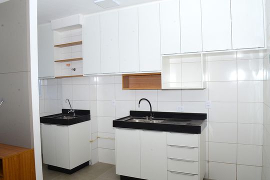 Cozinha de apartamento para alugar com 2 quartos, 73m² em São Gabriel, Belo Horizonte