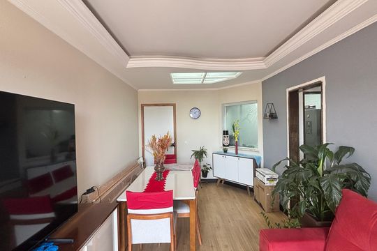 Sala de apartamento à venda com 3 quartos, 83m² em Vila Príncipe de Gales, Santo André