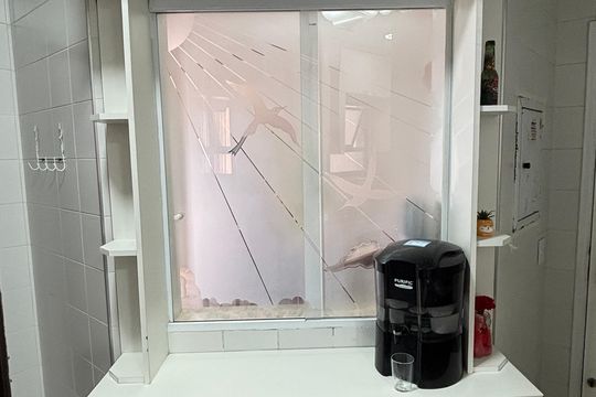 Cozinha de apartamento à venda com 3 quartos, 83m² em Vila Príncipe de Gales, Santo André