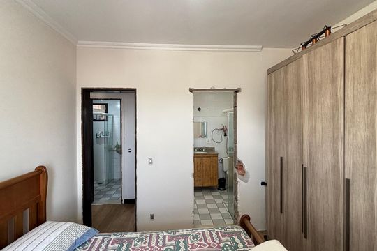 Suíte de apartamento à venda com 3 quartos, 83m² em Vila Príncipe de Gales, Santo André