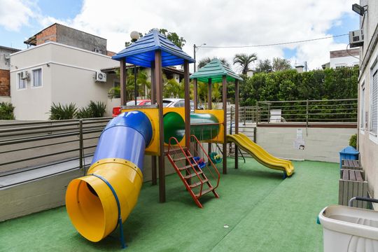 Área comum - Playground de apartamento à venda com 2 quartos, 52m² em Passo das Pedras, Porto Alegre