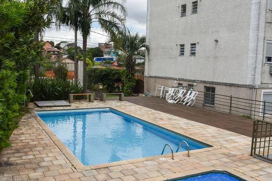 Área comum - Piscina de apartamento à venda com 2 quartos, 52m² em Passo das Pedras, Porto Alegre