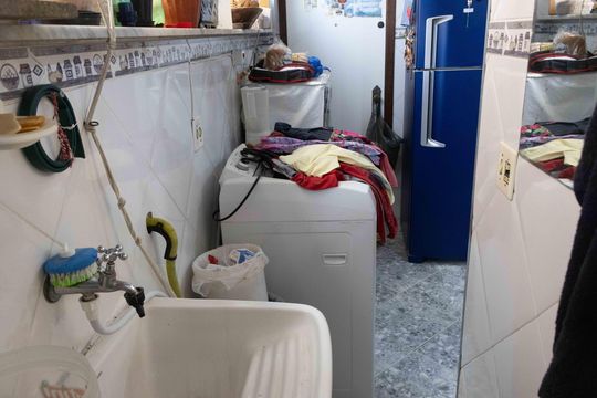 Área de Serviço de apartamento à venda com 3 quartos, 70m² em Nova Gameleira, Belo Horizonte