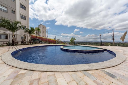 Área comum de apartamento para alugar com 2 quartos, 48m² em Engenho Nogueira, Belo Horizonte