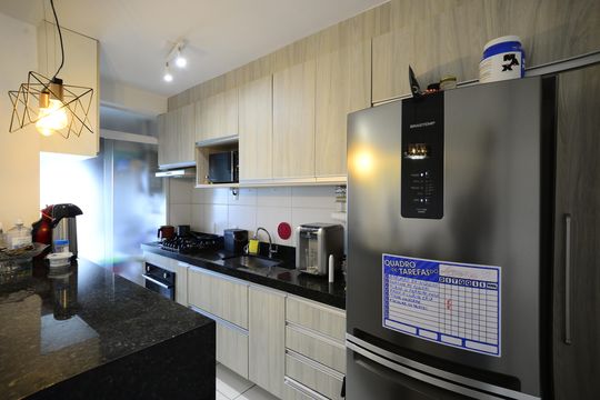 Cozinha de apartamento à venda com 3 quartos, 68m² em Ipiranga, São Paulo