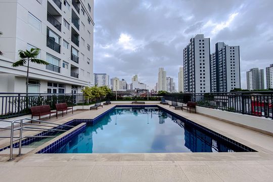 Área comum - Piscina de apartamento à venda com 2 quartos, 52m² em Brás, São Paulo