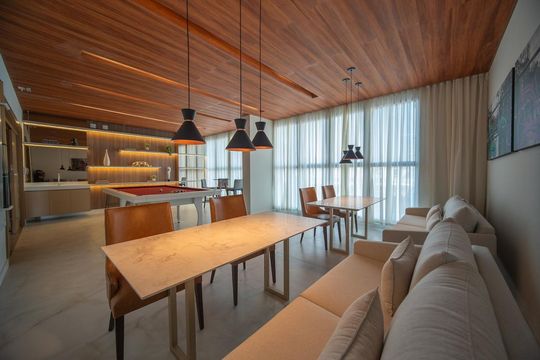 Área comum de apartamento para alugar com 2 quartos, 64m² em Tamboré, Barueri