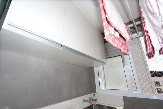 Área de Serviço de apartamento para alugar com 2 quartos, 52m² em Vila Bela, São Paulo