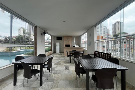 Área comum - Churrasqueira 1 de apartamento à venda com 4 quartos, 118m² em Parque Mandaqui, São Paulo