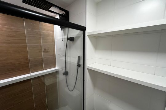 Banheiro da Suíte de apartamento à venda com 1 quarto, 38m² em Casa Verde, São Paulo