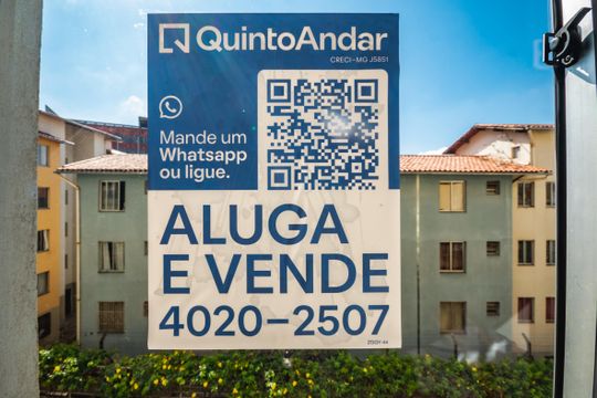 Placa de apartamento para alugar com 2 quartos, 70m² em São Francisco, Belo Horizonte