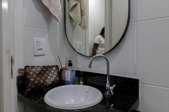 Banheiro de casa de condomínio à venda com 2 quartos, 52m² em Itaquera, São Paulo