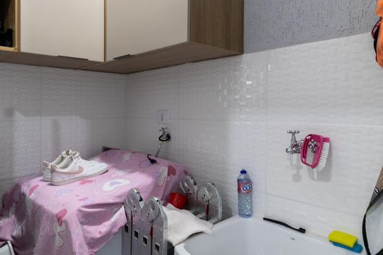 Área de Serviço de casa de condomínio à venda com 2 quartos, 52m² em Itaquera, São Paulo
