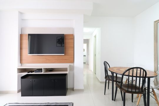 Sala  de apartamento para alugar com 2 quartos, 64m² em Barra Funda, São Paulo