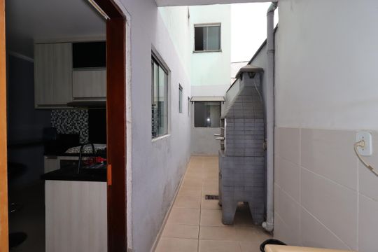 Área de Serviço de apartamento à venda com 3 quartos, 85m² em Parque Oratório, Santo André