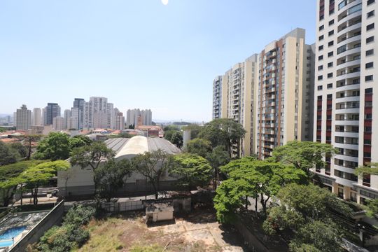 Vista da Sacada de apartamento à venda com 2 quartos, 105m² em Tatuapé, São Paulo