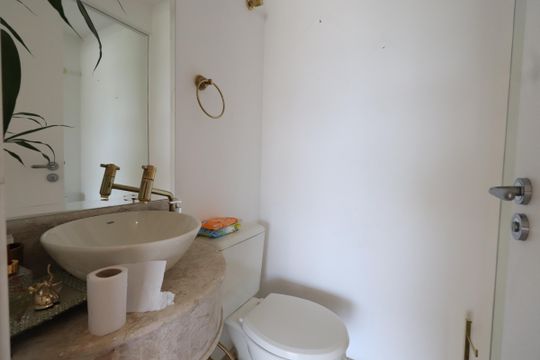 Lavabo de apartamento à venda com 2 quartos, 105m² em Tatuapé, São Paulo