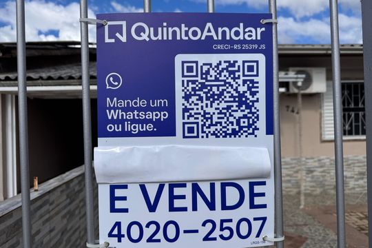 Placa de casa à venda com 3 quartos, 110m² em Campina, São Leopoldo