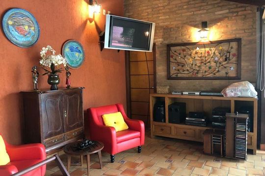Área Externa de casa à venda com 5 quartos, 386m² em Parque Xangrilá, Campinas