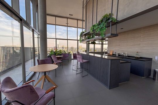 Área comum de kitnet/studio para alugar com 1 quarto, 25m² em Vila Mariana, São Paulo